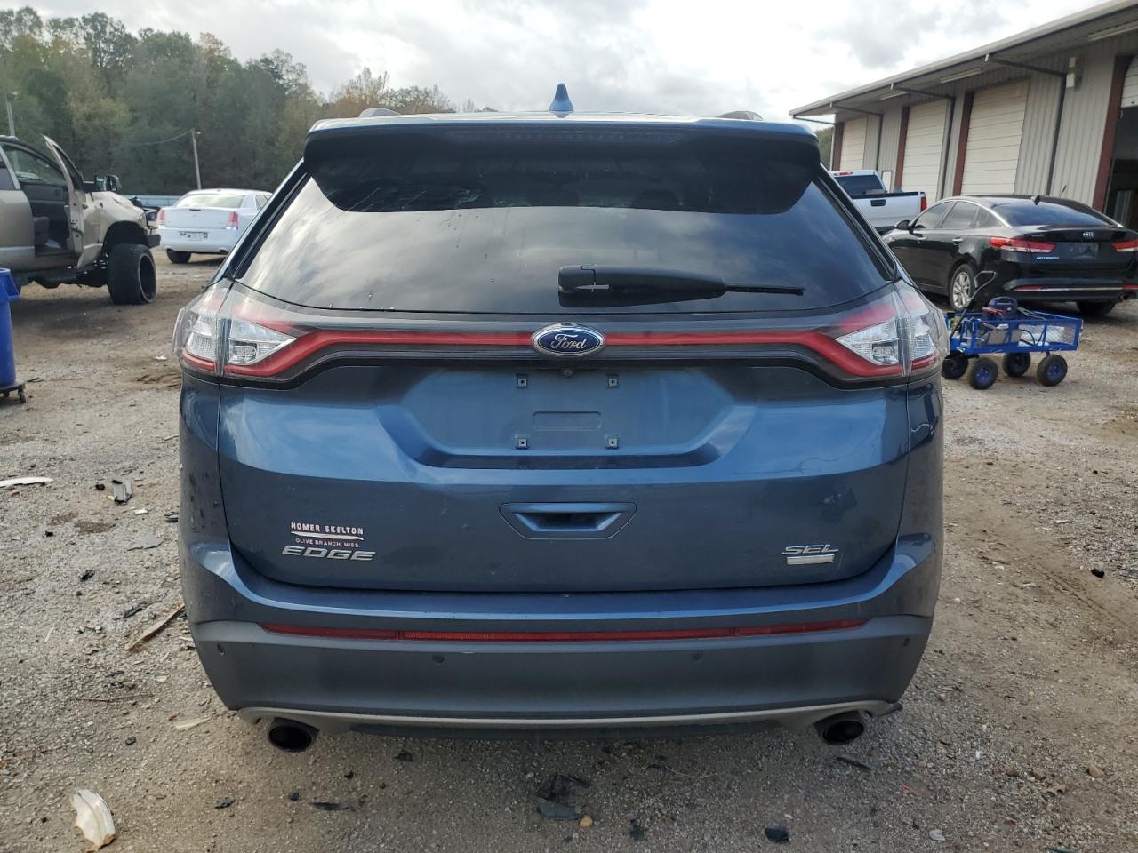 2018 Ford Edge Sel VIN: 2FMPK3J92JBB98552 Lot: 78428574