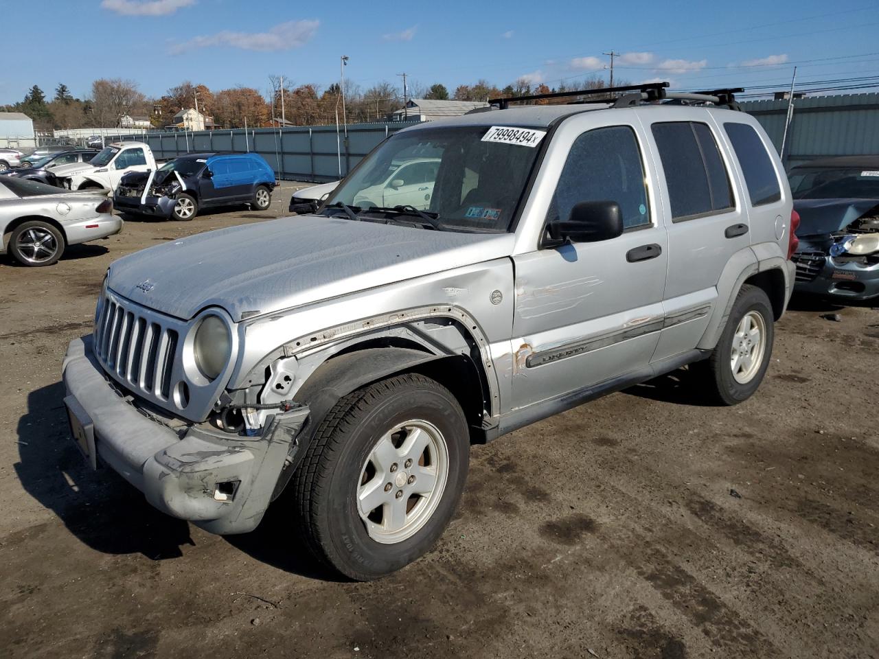 2007 Jeep Liberty Sport VIN: 1J4GL48KX7W501661 Lot: 79998494