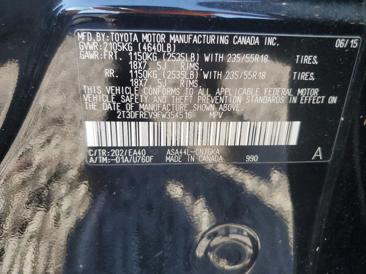 2015 Toyota RAV 4 - Image 14