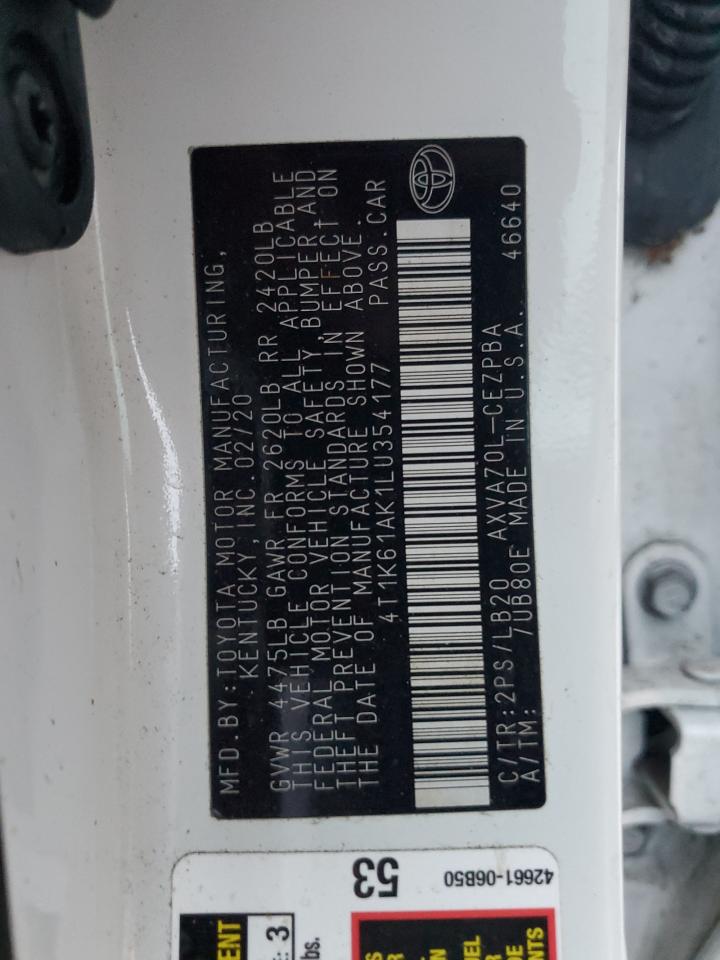 2020 Toyota Camry - Image 12