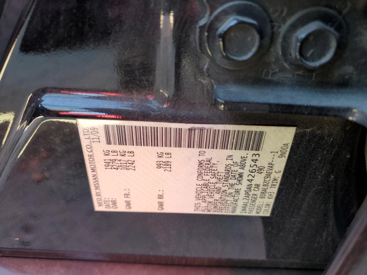 2010 Nissan Altima - Image 13