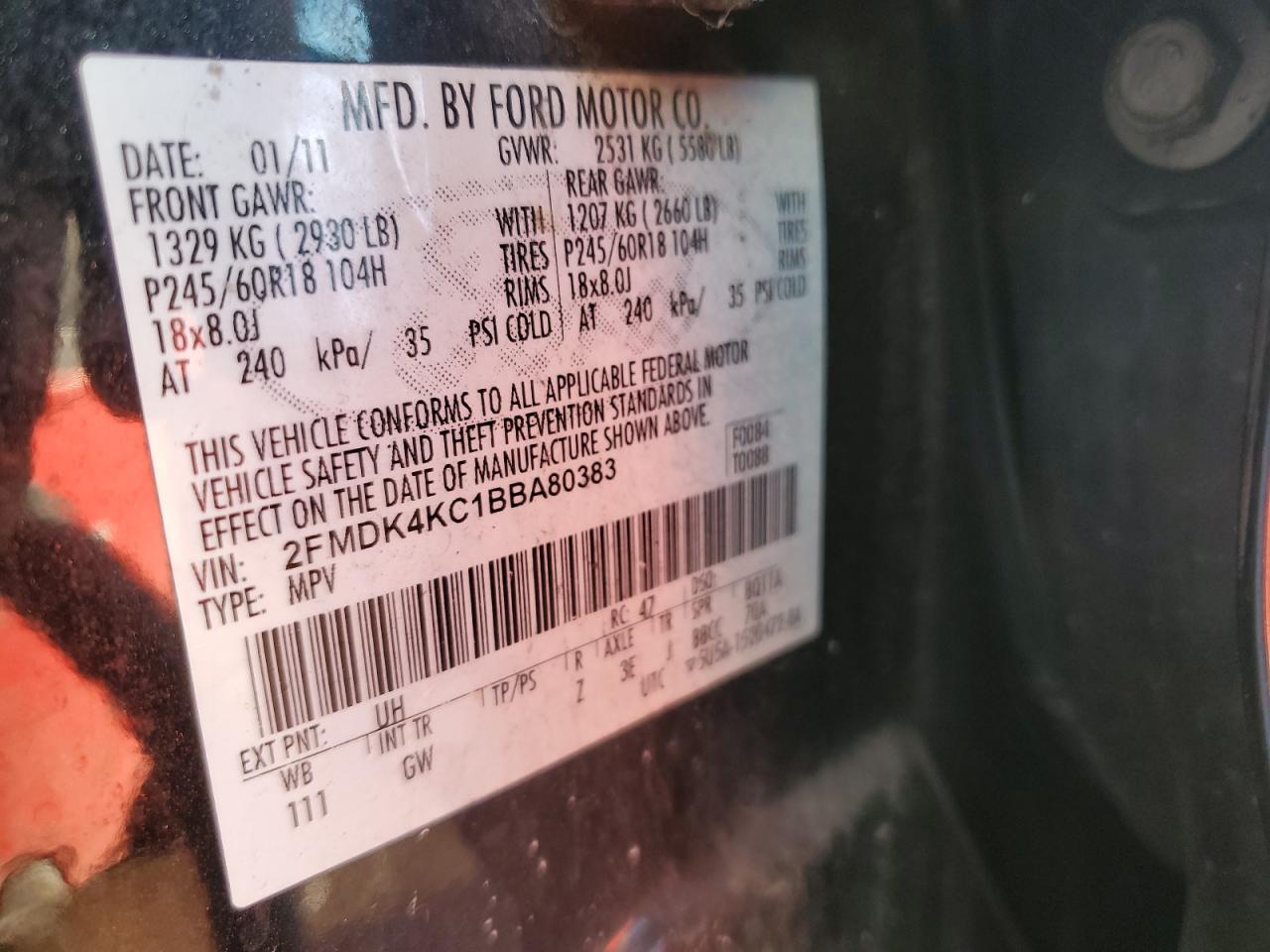 2011 Ford Edge - Image 13