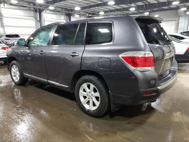  TOYOTA HIGHLANDER 2012 Угольный