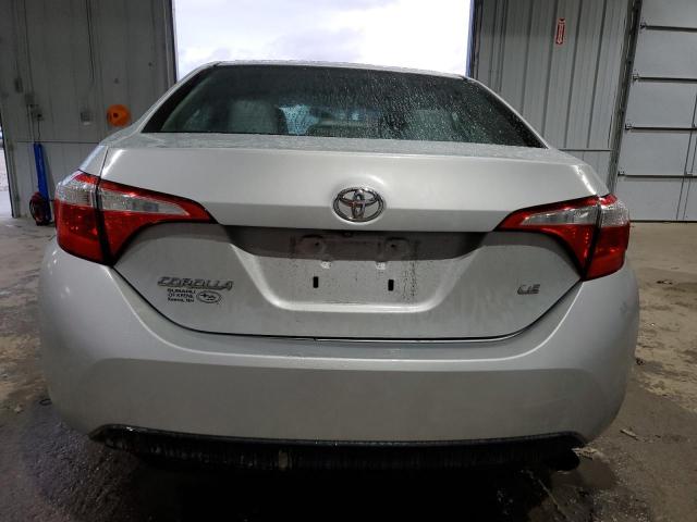  TOYOTA COROLLA 2014 Silver