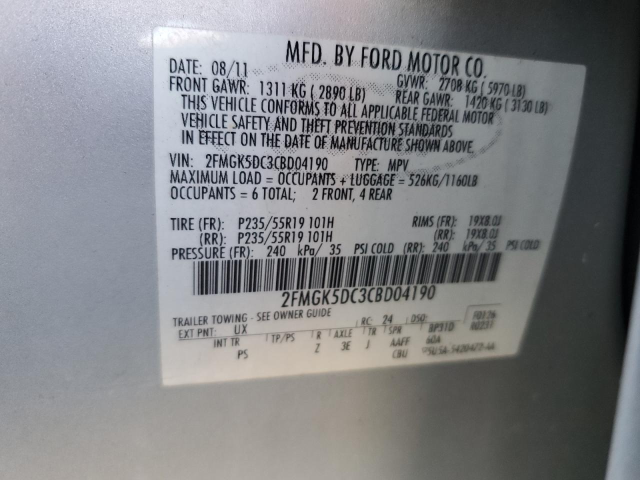2012 Ford Flex - Image 13