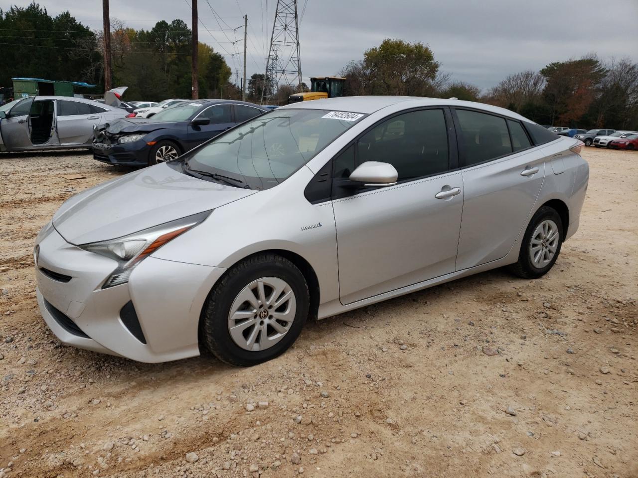 VIN JTDKBRFU3J3076541 2018 TOYOTA PRIUS no.1