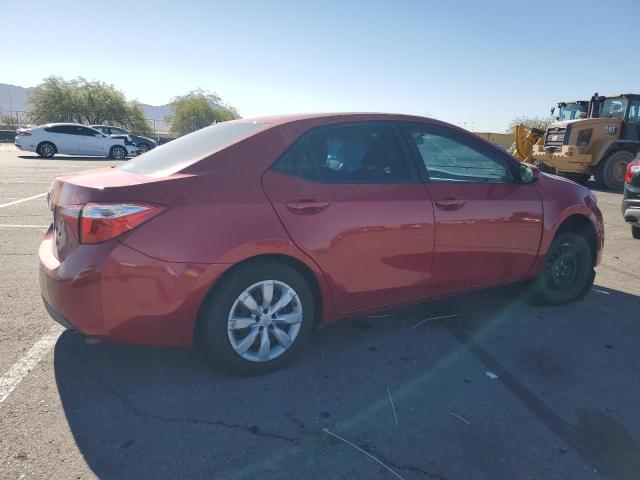  TOYOTA COROLLA 2014 Red