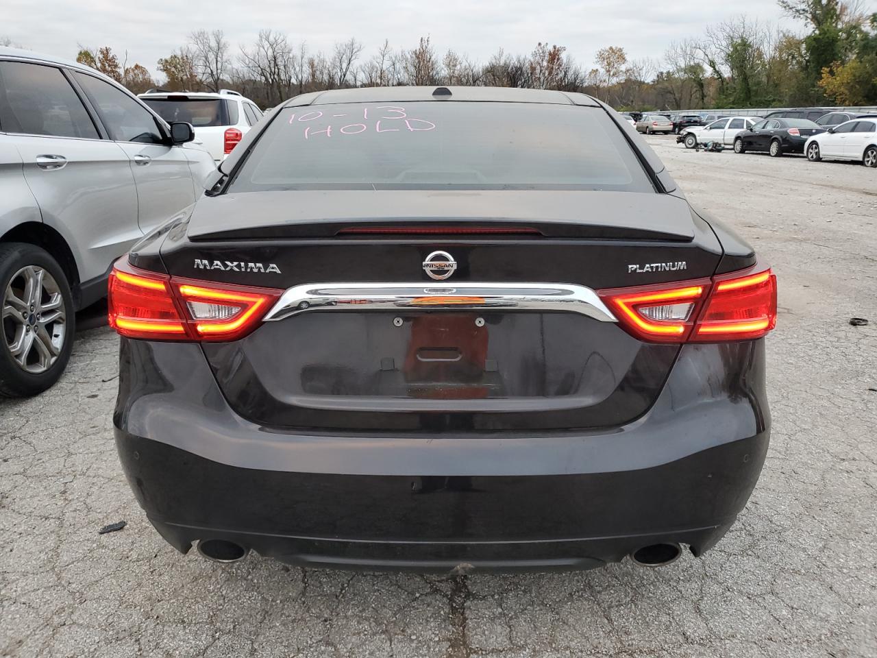 2016 Nissan Maxima 3.5S VIN: 1N4AA6APXGC387915 Lot: 76530904