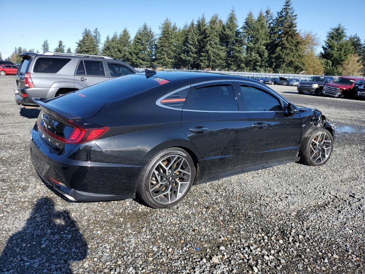 2022 Hyundai Sonata N Line VIN: KMHL14JC0NA242357 Lot: 79221174