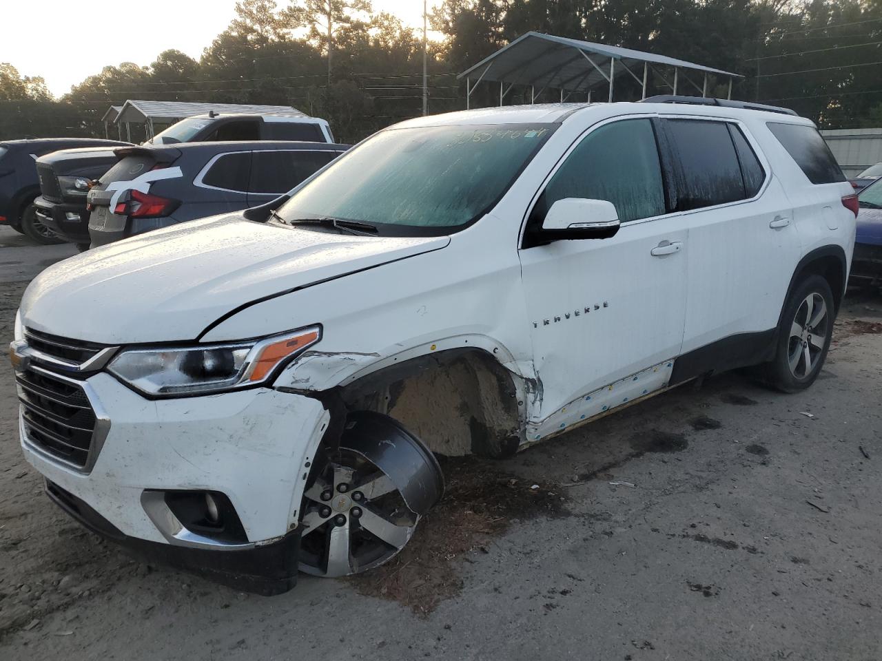 2021 Chevrolet Traverse Lt VIN: 1GNERHKW7MJ127007 Lot: 80884644