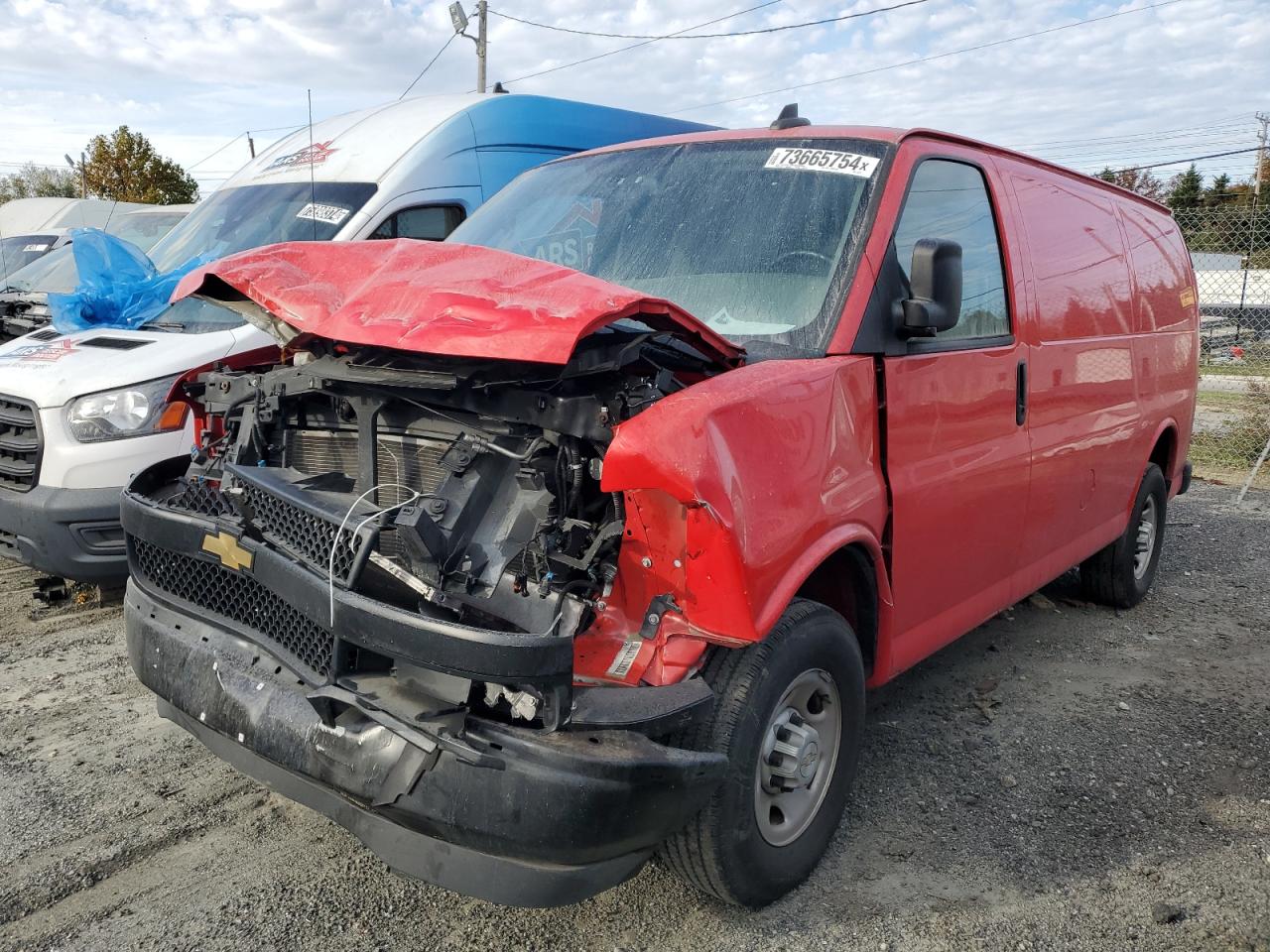 VIN 1GCZGGFP2N1292431 2022 CHEVROLET EXPRESS no.1