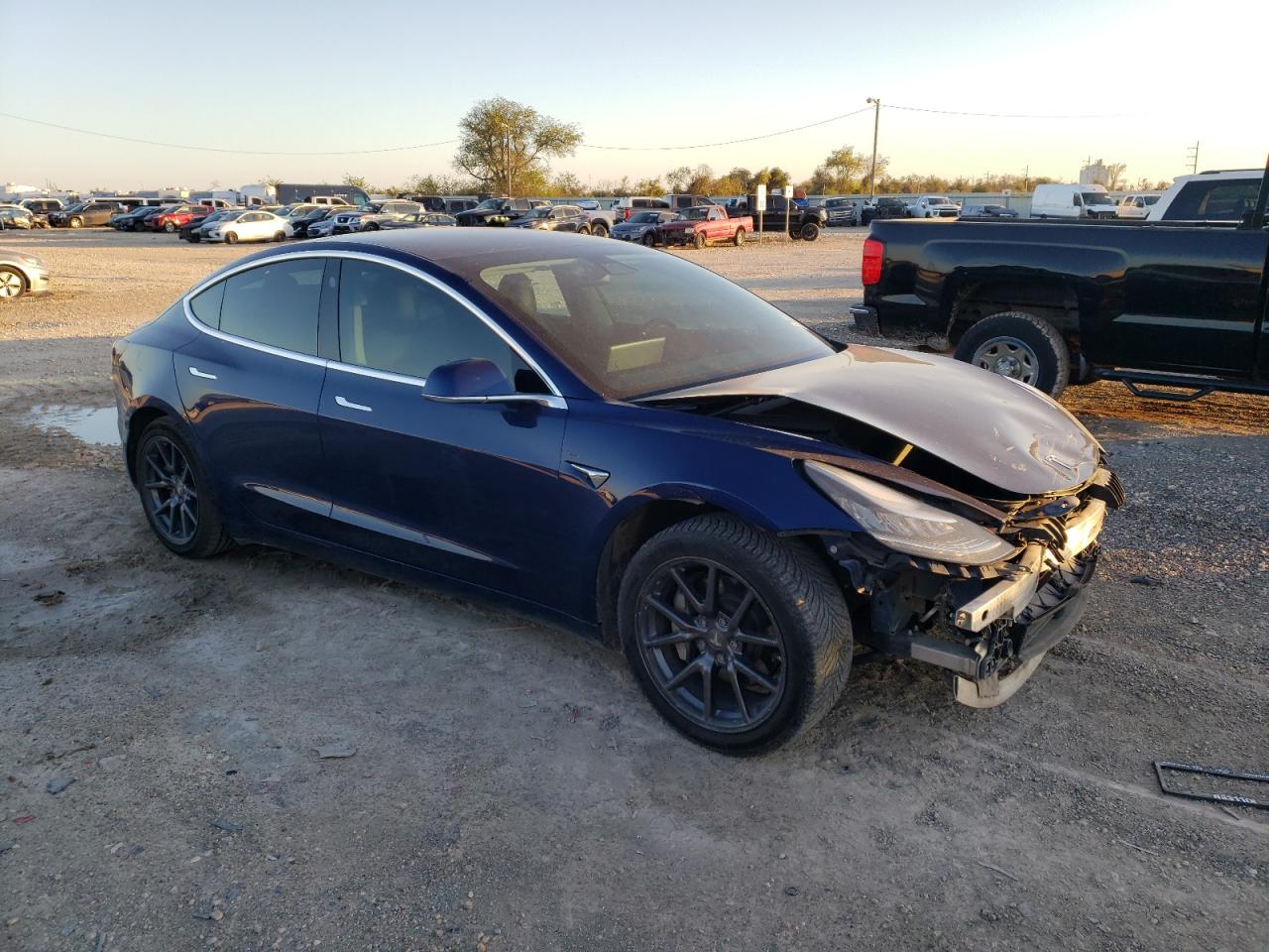 VIN 5YJ3E1EA6KF356351 2019 TESLA MODEL 3 no.4