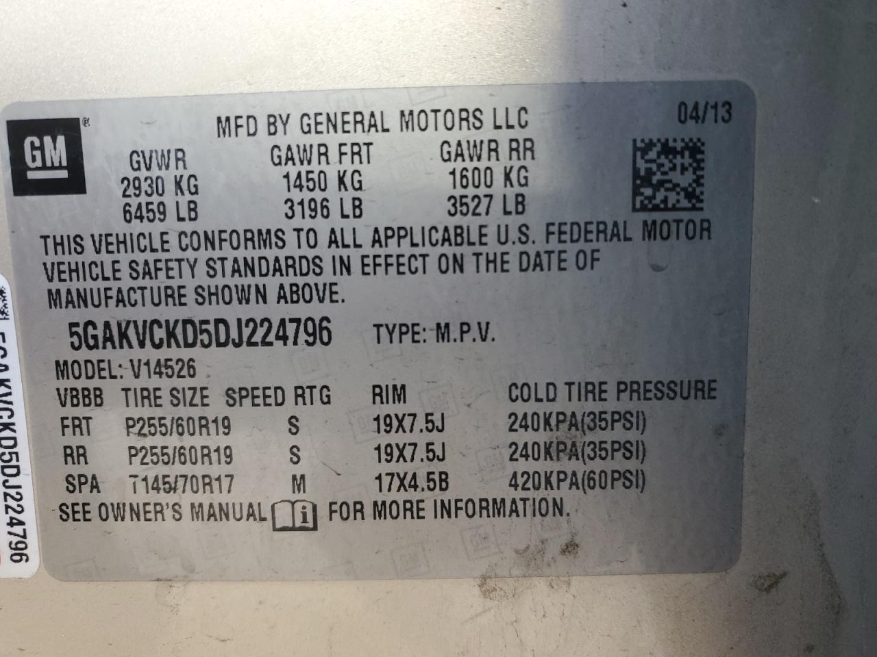 2013 Buick Enclave - Image 14