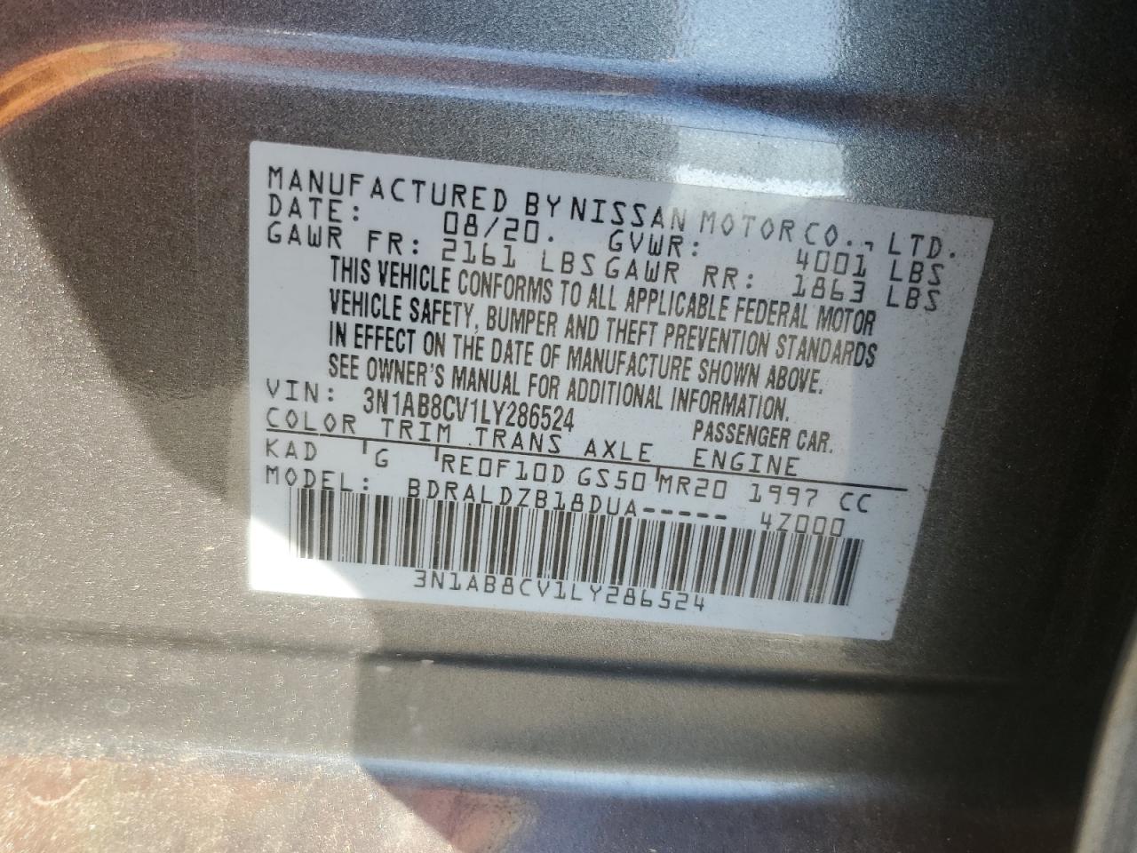 2020 Nissan Sentra - Image 14