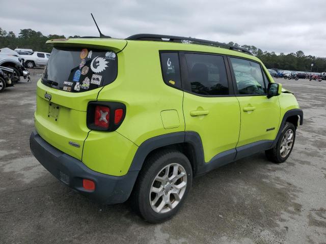  JEEP RENEGADE 2017 Зеленый