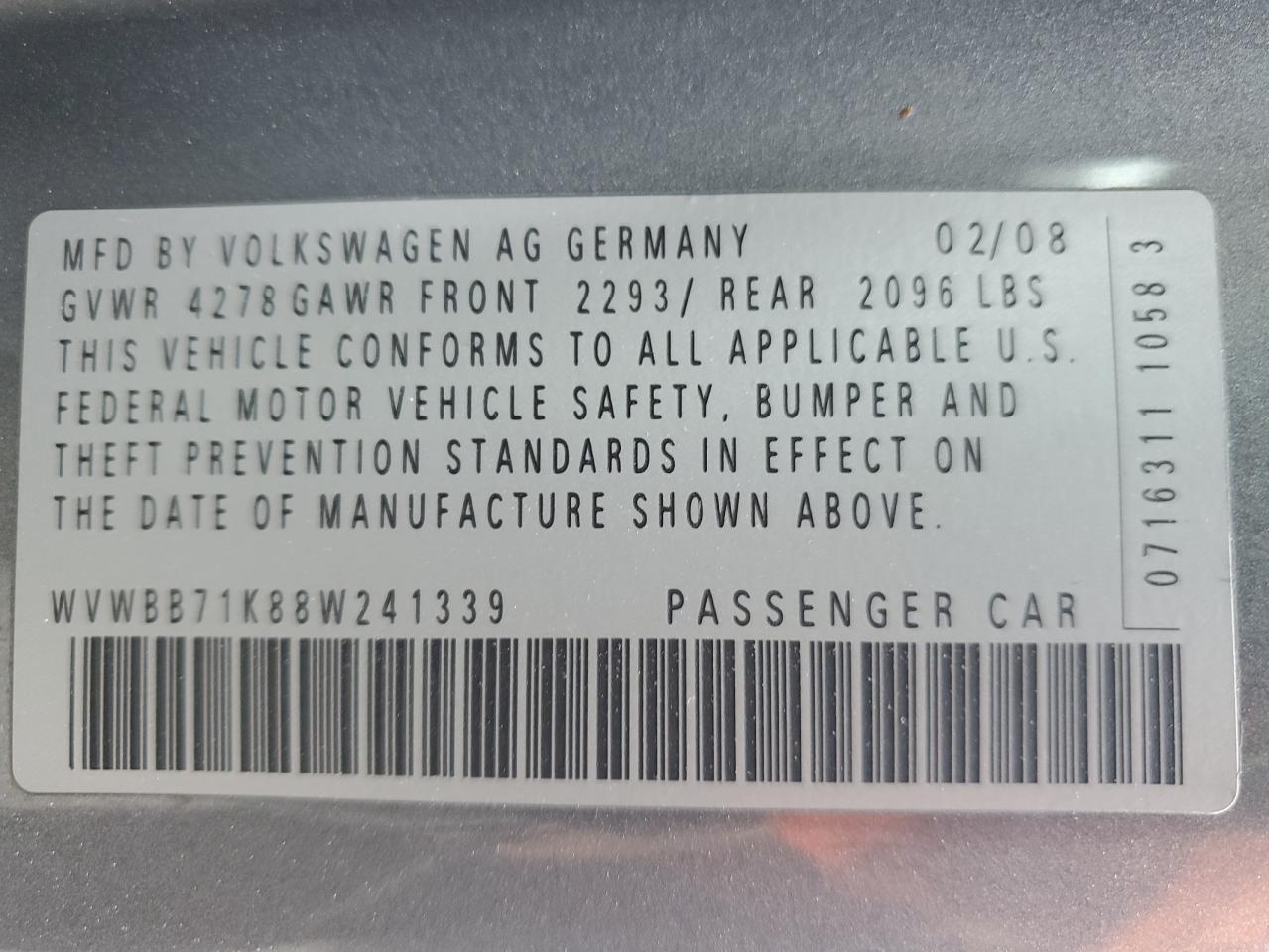 2008 Volkswagen Golf - Image 13