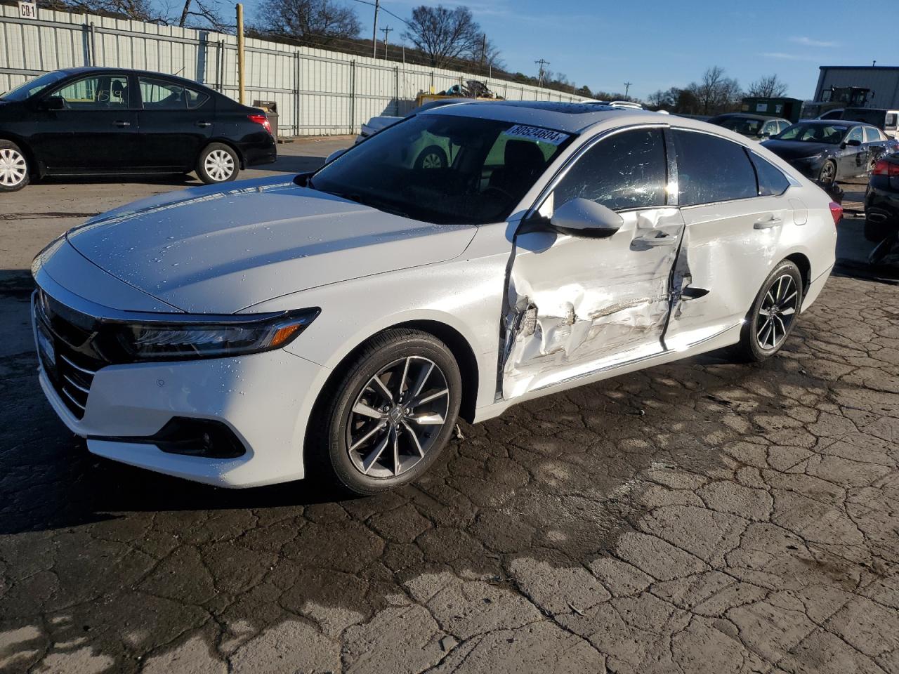 2021 Honda Accord Exl VIN: 1HGCV1F55MA099360 Lot: 80524604