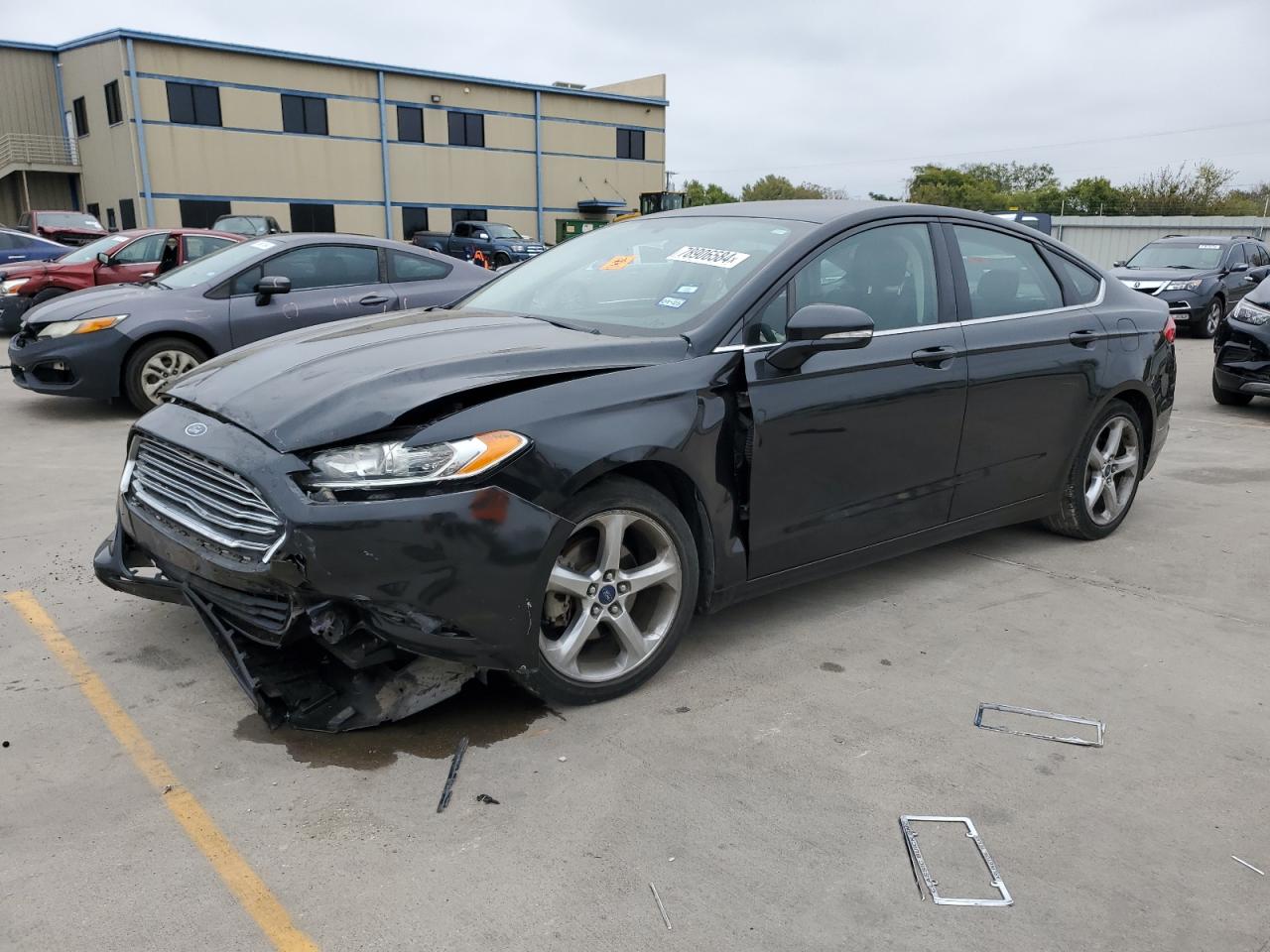 VIN 3FA6P0HD8ER128755 2014 FORD FUSION no.1