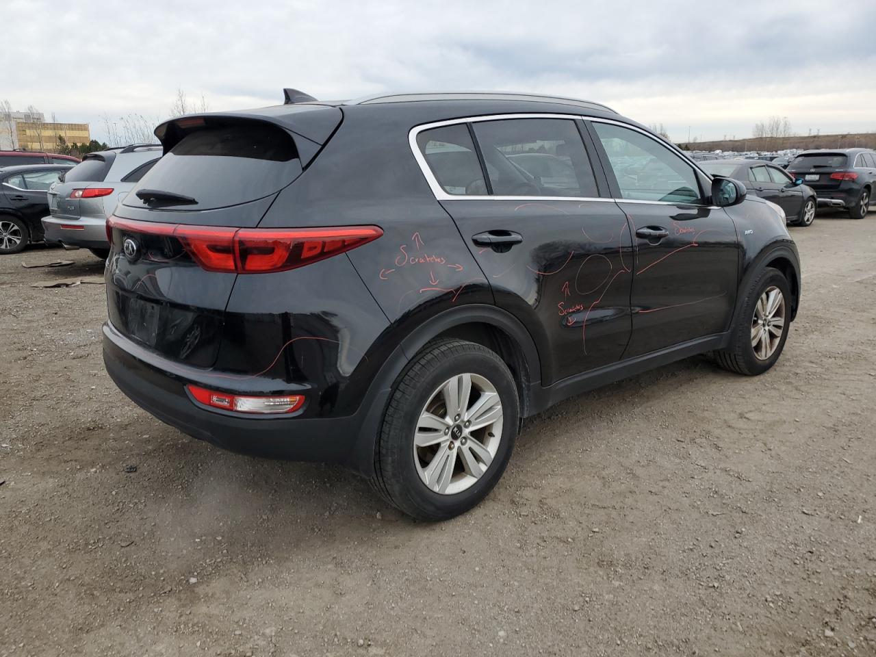 2017 Kia Sportage Lx VIN: KNDPMCACXH7176974 Lot: 80534174