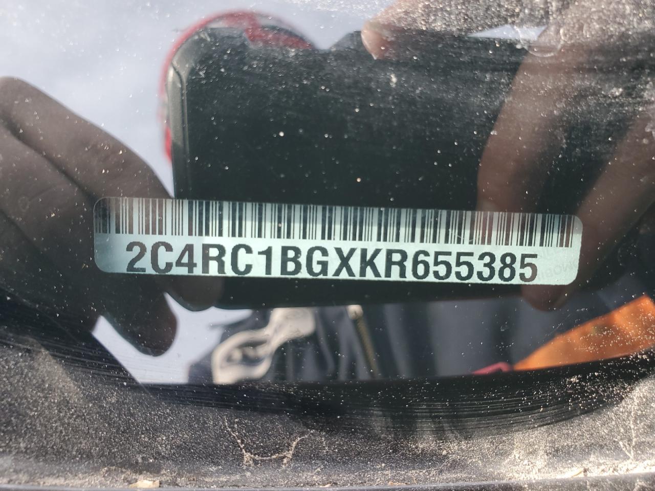 2019 Chrysler Pacifica Touring L VIN: 2C4RC1BGXKR655385 Lot: 82416034