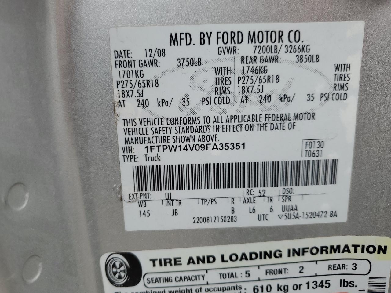 2009 Ford F-150 - Image 12