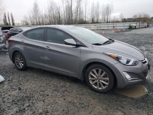  HYUNDAI ELANTRA 2014 Сріблястий