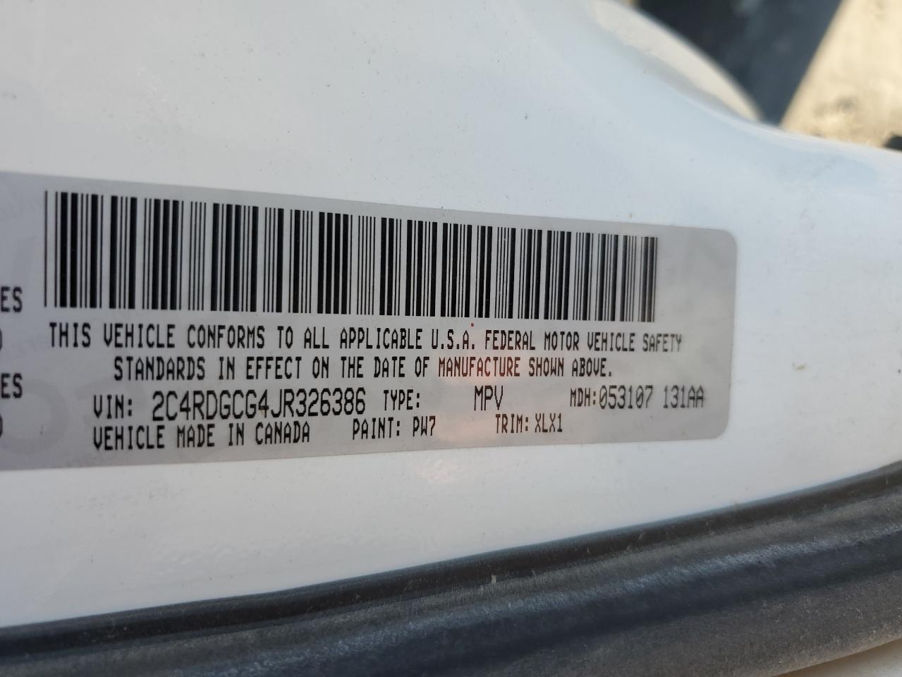 2018 Dodge Caravan - Image 12
