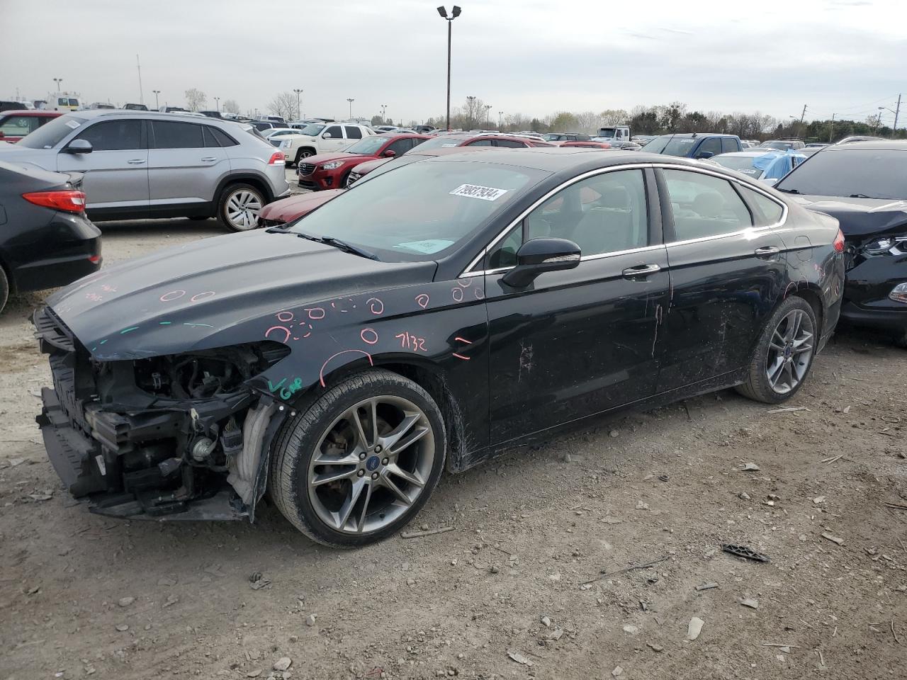 VIN 3FA6P0K92GR301080 2016 FORD FUSION no.1