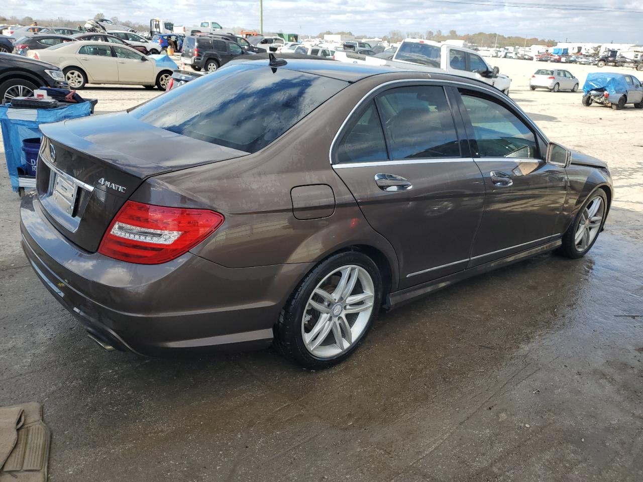 VIN WDDGF8AB4EG201416 2014 MERCEDES-BENZ C-CLASS no.3