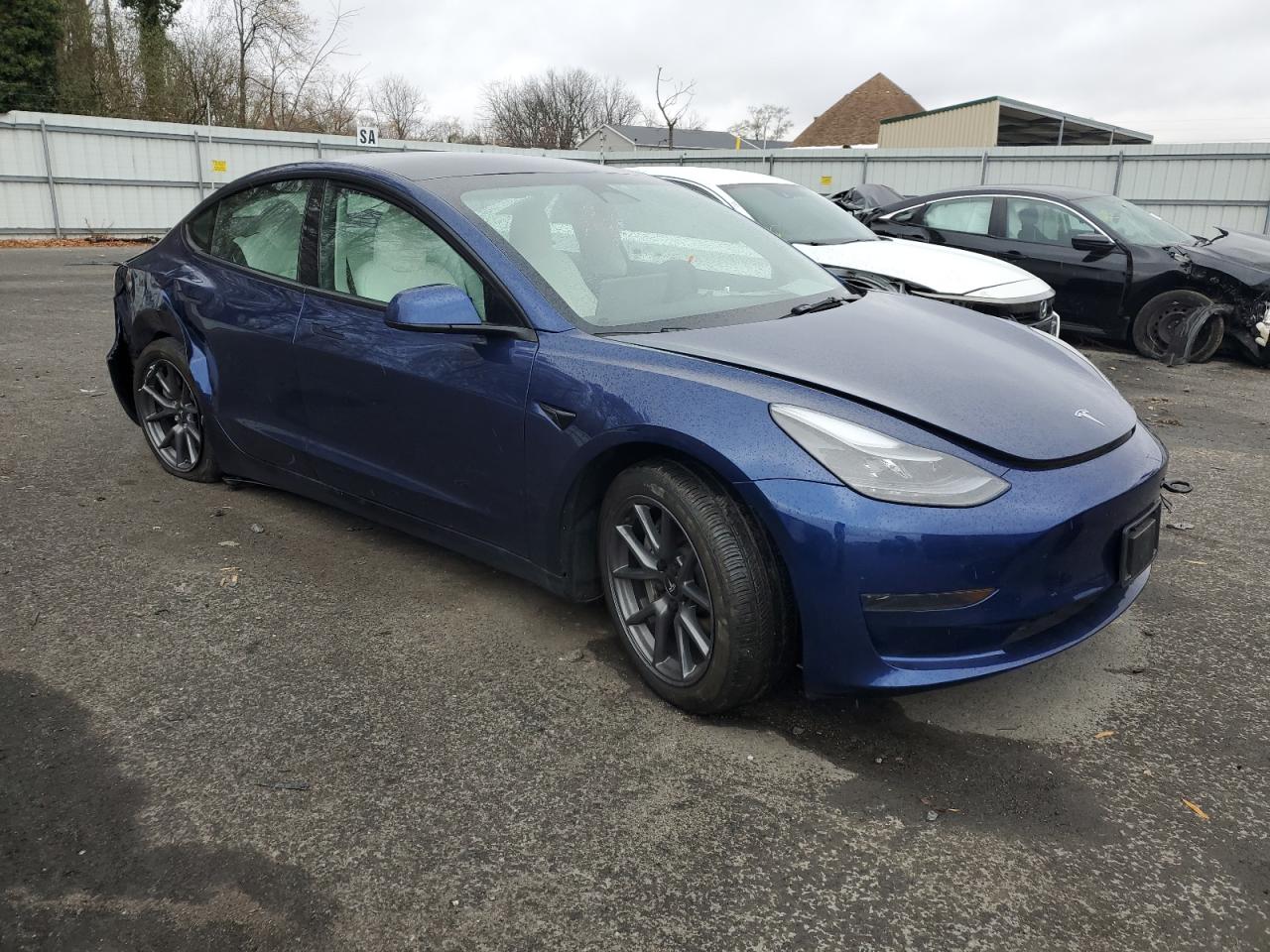 VIN 5YJ3E1EA2PF512943 2023 TESLA MODEL 3 no.4