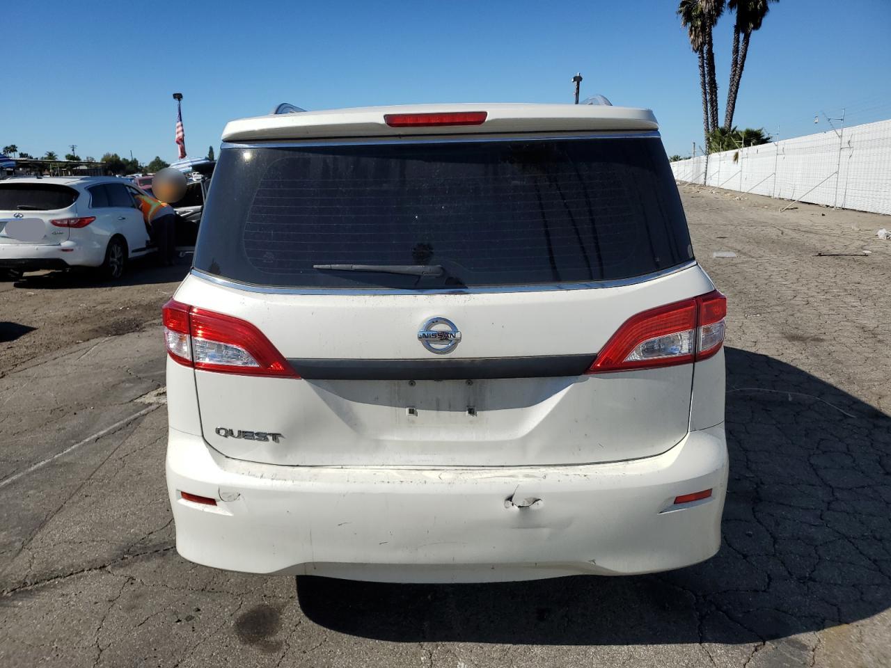 2015 Nissan Quest S VIN: JN8AE2KP2F9125229 Lot: 78812044