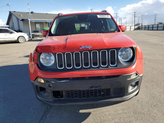  JEEP RENEGADE 2016 Красный