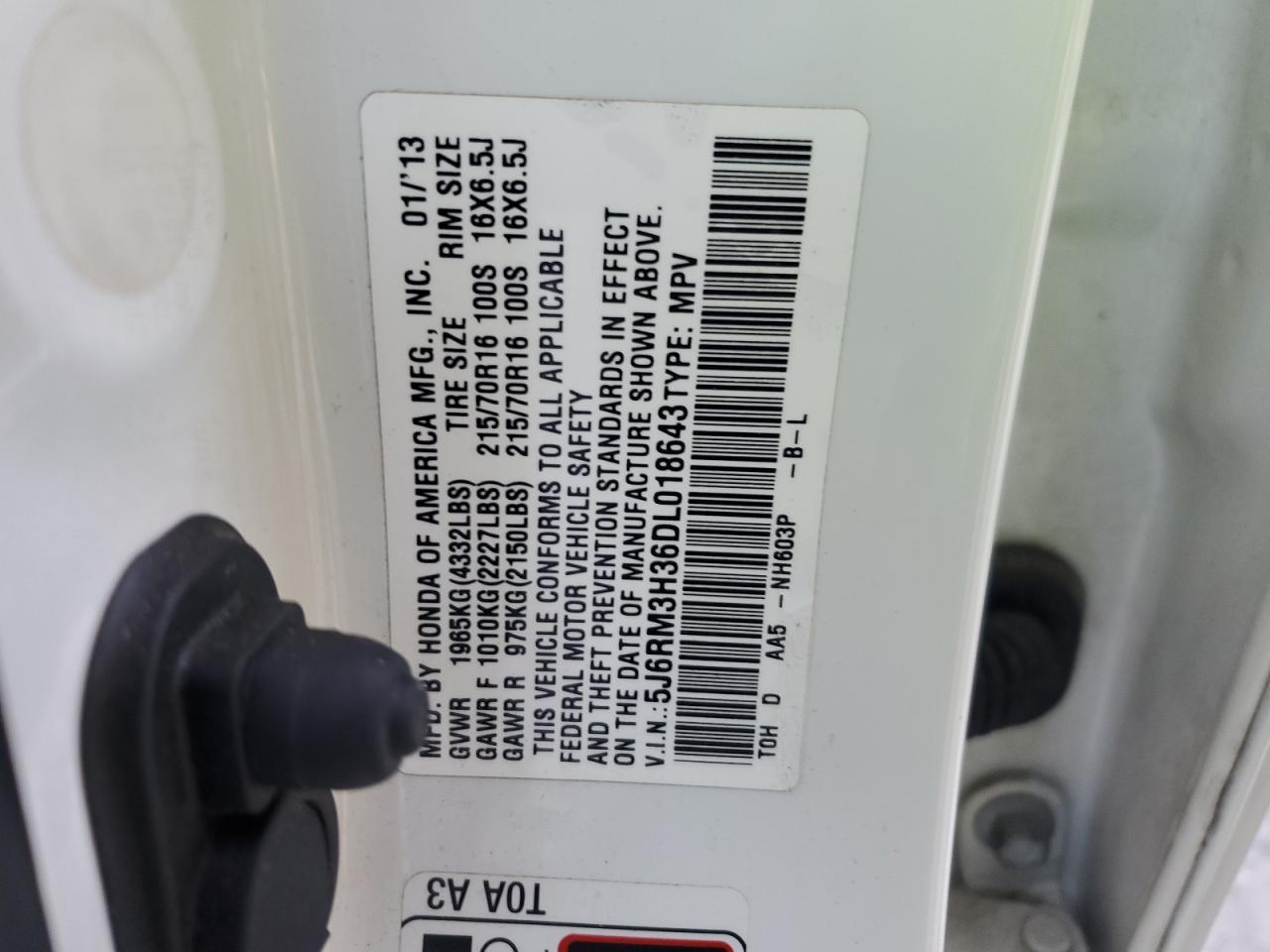 2013 Honda CR-V - Image 15