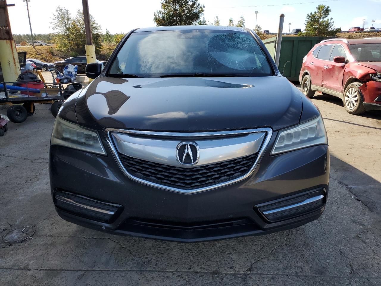 VIN 5FRYD3H48EB019368 2014 ACURA MDX no.5