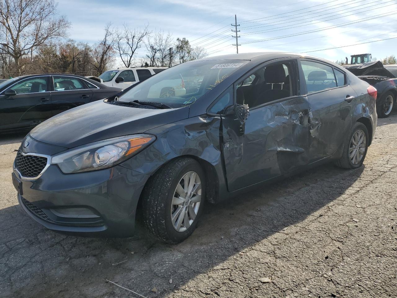 VIN KNAFX4A66G5477039 2016 KIA FORTE no.1