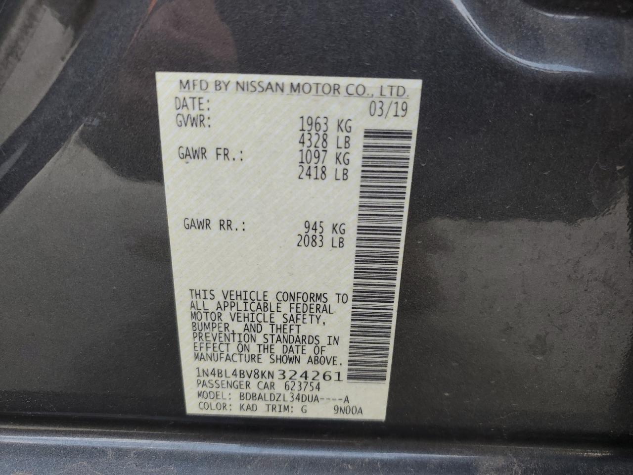 2019 Nissan Altima - Image 12