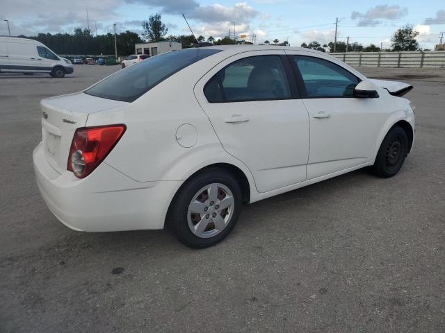  CHEVROLET SONIC 2015 White