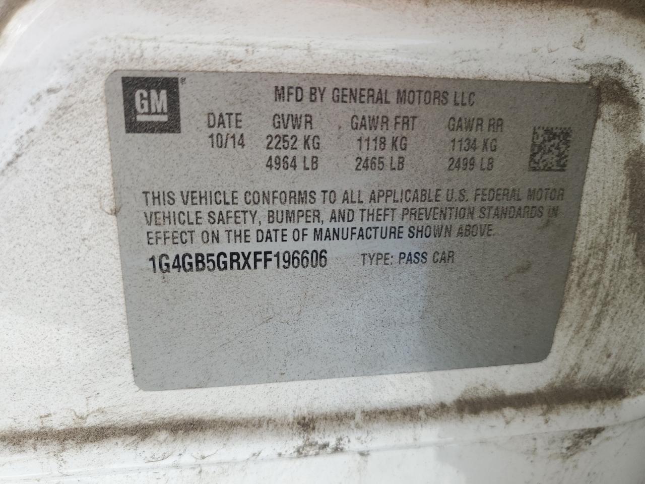 2015 Buick LaCrosse - Image 12