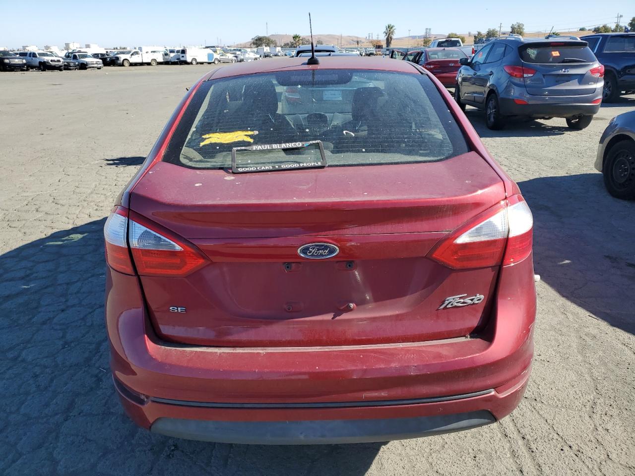 2017 Ford Fiesta Se VIN: 3FADP4BJ8HM119794 Lot: 79558174