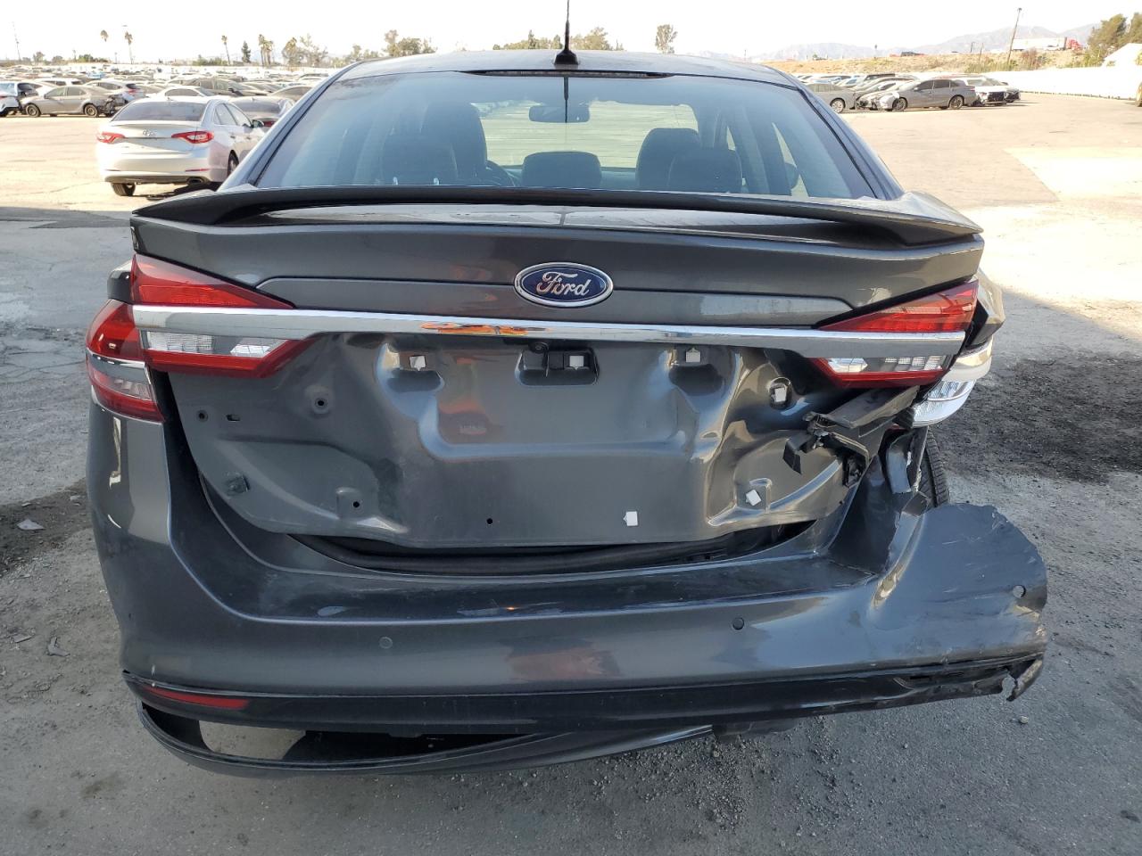 2018 Ford Fusion Titanium/Platinum Hev VIN: 3FA6P0RU9JR221437 Lot: 81017334