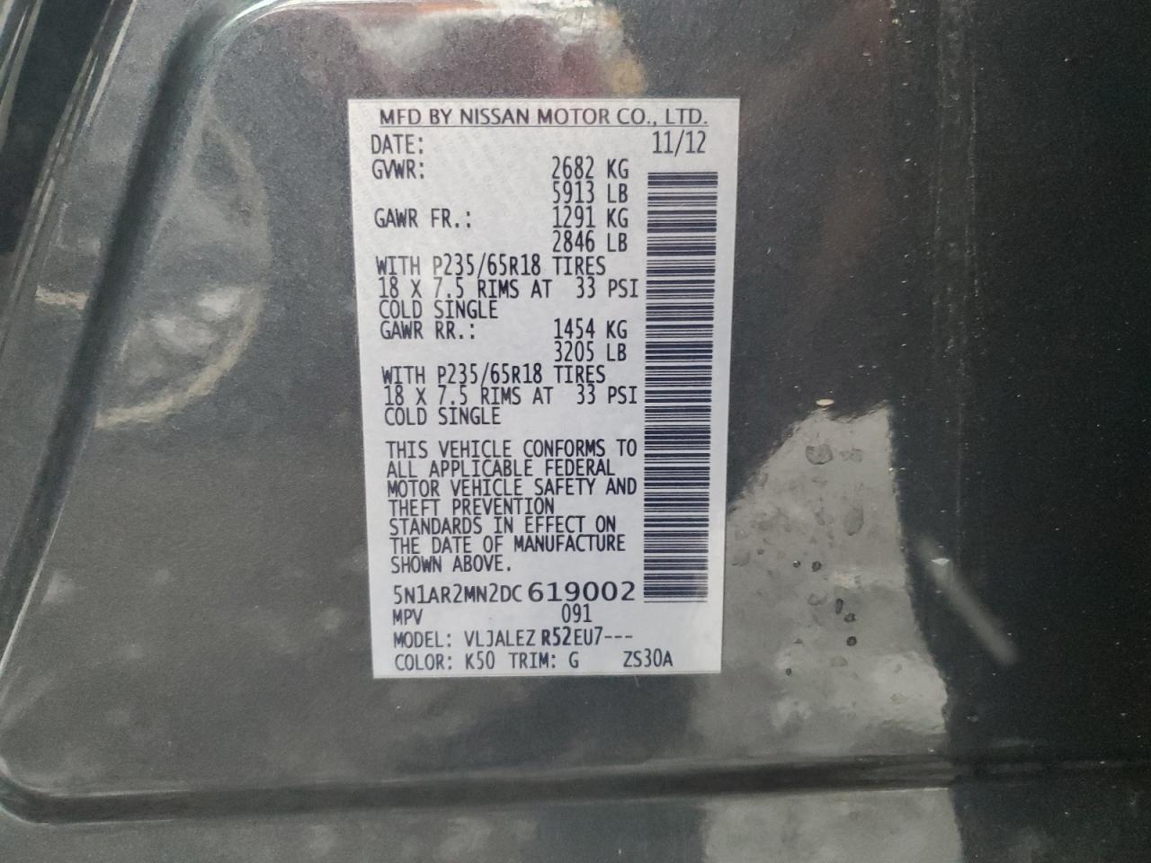 2013 Nissan Pathfinder - Image 12