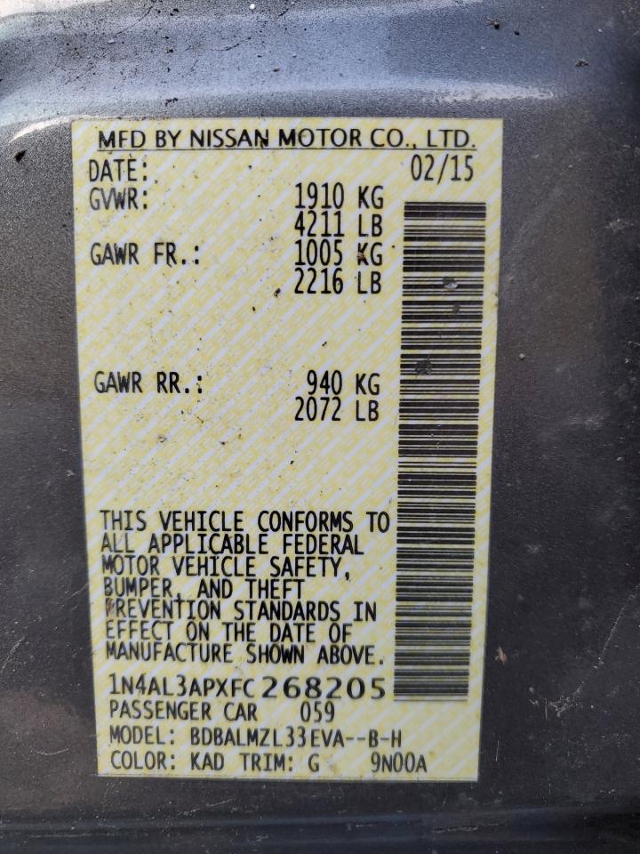 2015 Nissan Altima - Image 12