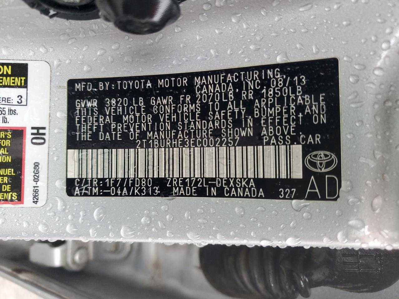 2014 Toyota Corolla - Image 12