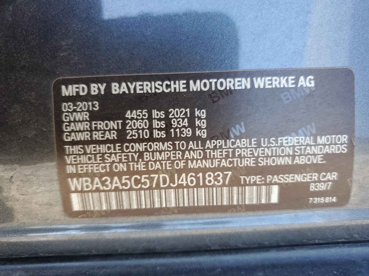 2013 BMW 3er - Image 14