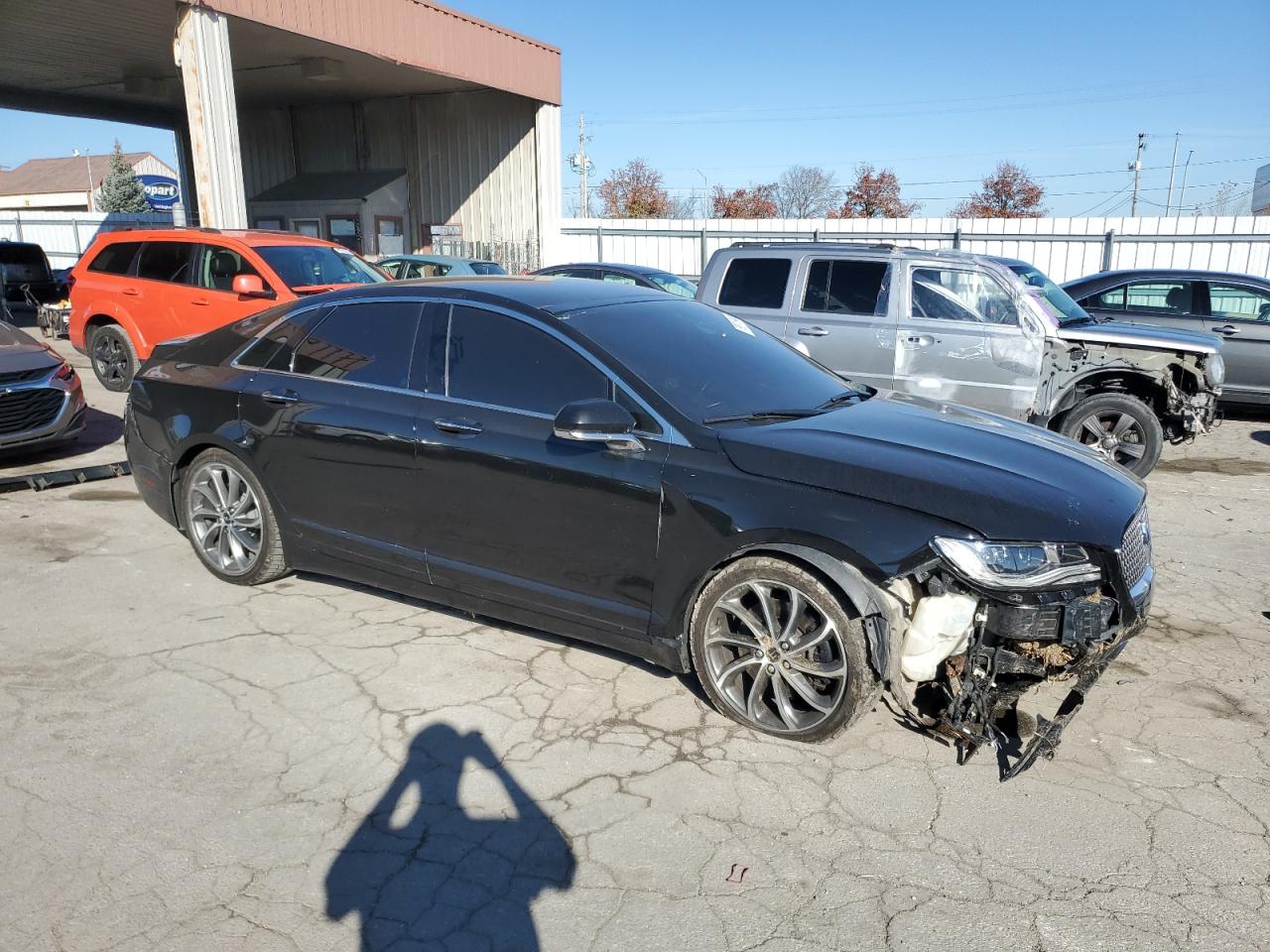 VIN 3LN6L5FC1HR613462 2017 LINCOLN MKZ no.4