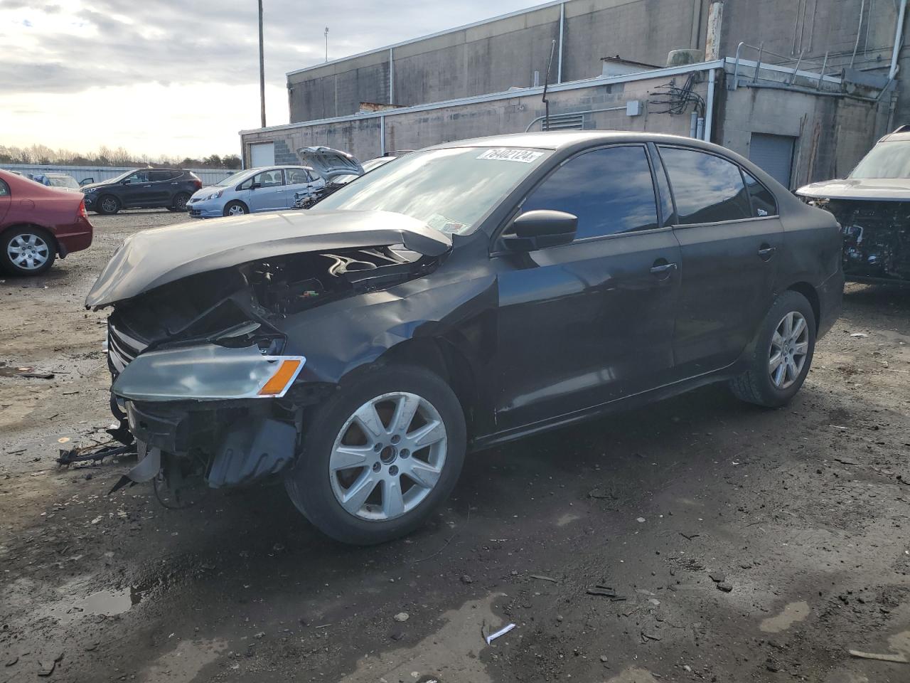 2012 Volkswagen Jetta Base na sprzedaż w Fredericksburg, VA - Front End