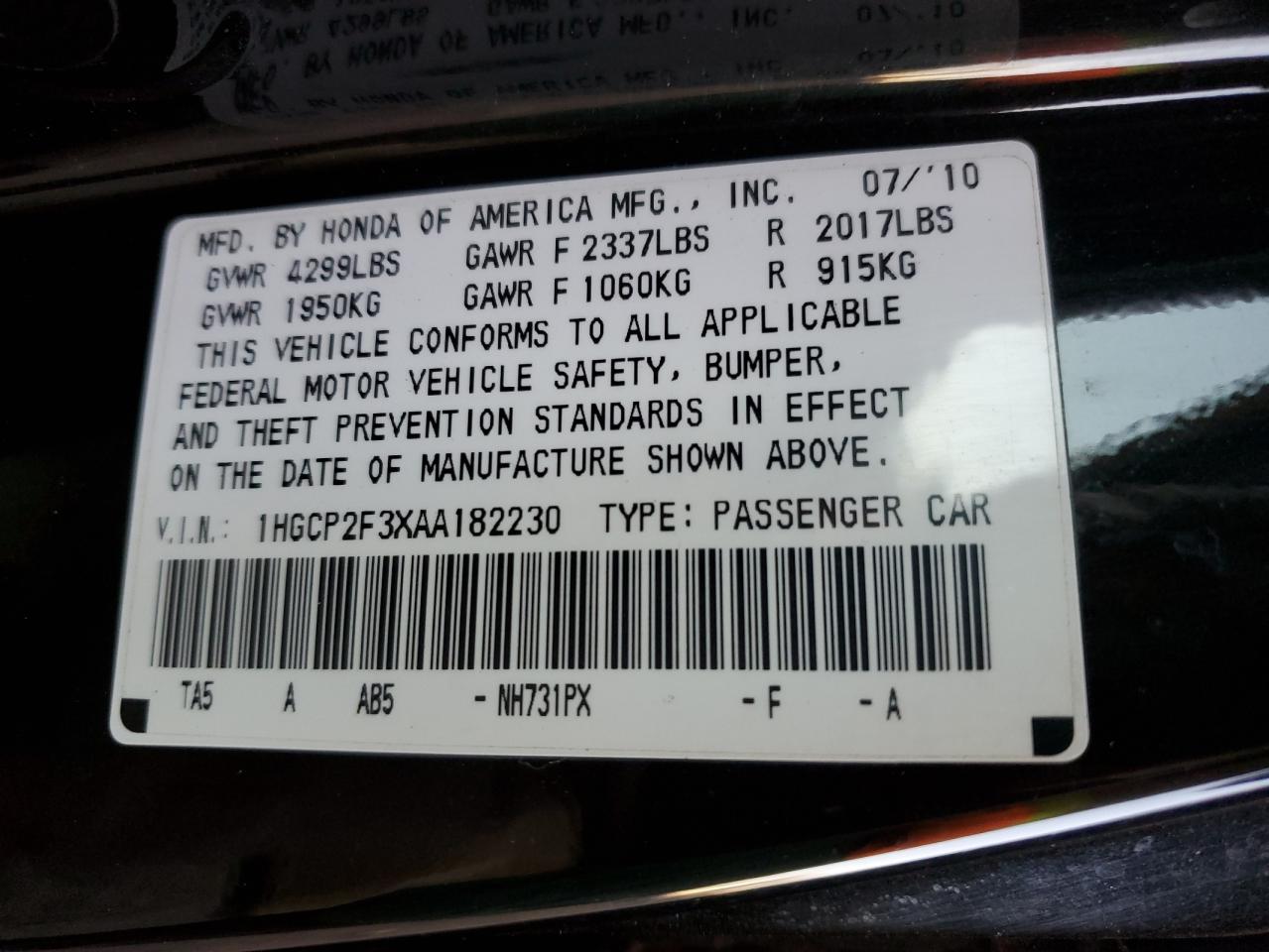2010 Honda Accord - Image 14