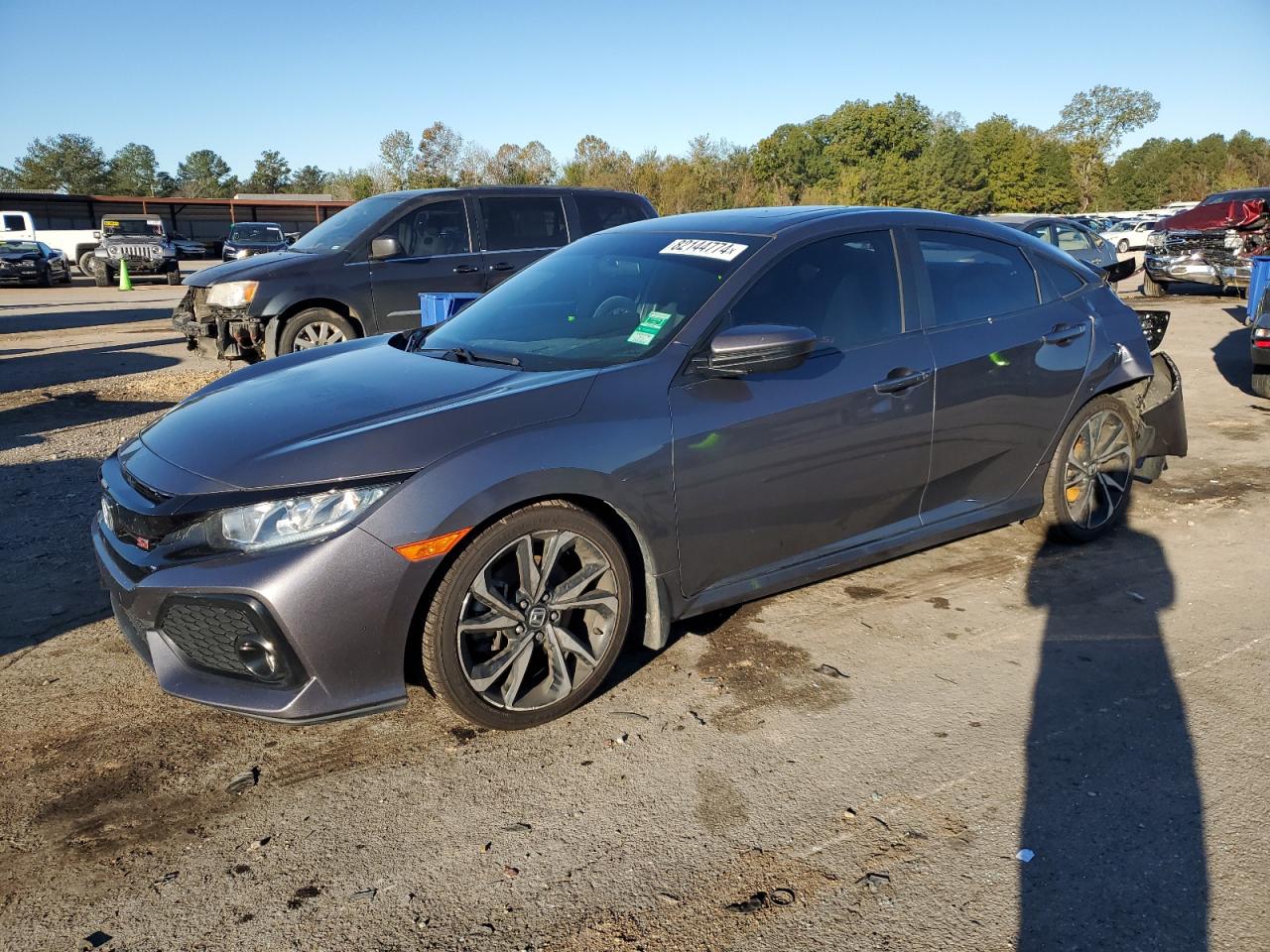 VIN 2HGFC1E58KH703826 2019 HONDA CIVIC no.1