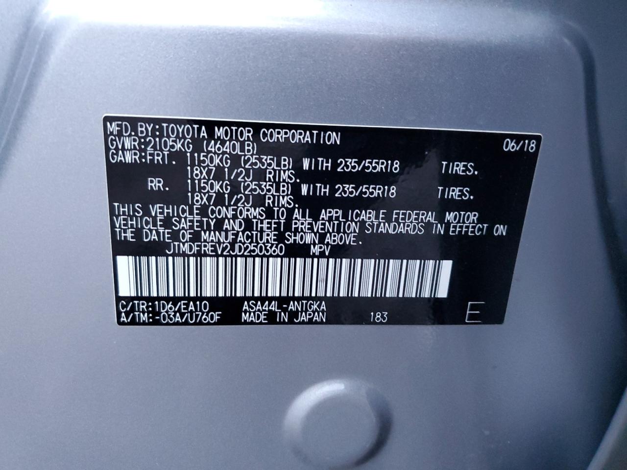 2018 Toyota RAV 4 - Image 13