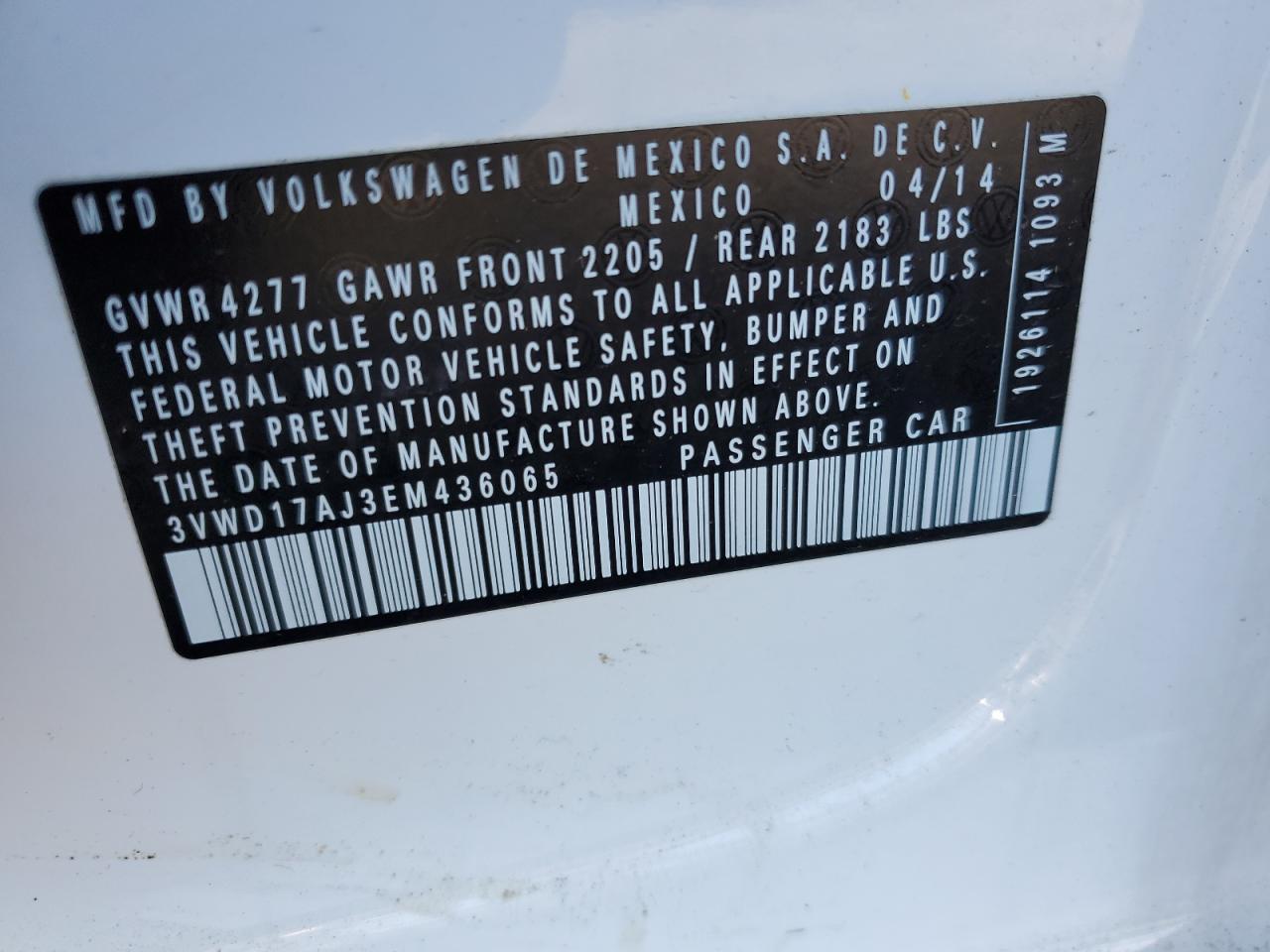 2014 Volkswagen Jetta - Image 14